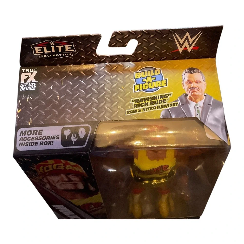 WWE Elite Hulk Hogan The Monday Night War WCW Nitro Action Figure BAF In Hand